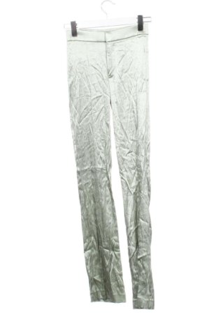 Damskie spodnie Zara, Rozmiar XS, Kolor Zielony, Cena 47,59 zł, #137934062