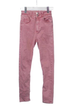 Damskie spodnie Bershka, Rozmiar XXS, Kolor Popielaty róż, Cena 88,23 zł, #137935027