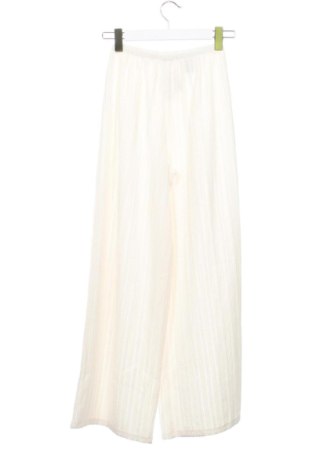 Pantaloni de femei H&M, Mărime XS, Culoare Ecru, Preț 89,23 Lei, #137938356
