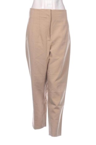 Дамски панталон Zara, Размер XL, Цвят Бежов, Цена 15,00 €, #137939358