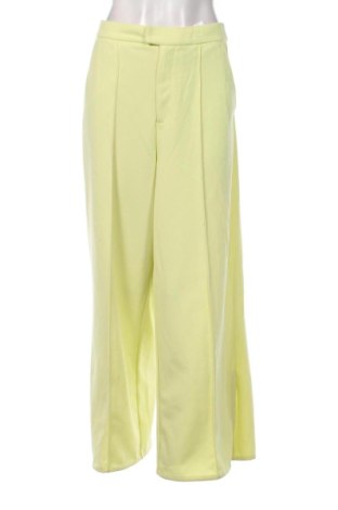 Pantaloni de femei Sinsay, Mărime L, Culoare Galben, Preț 47,24 Lei, #137952484