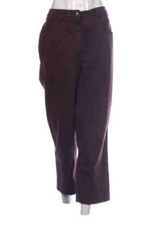 Damskie spodnie Malva, Rozmiar XL, Kolor Fioletowy, Cena 33,87 zł, #137956477