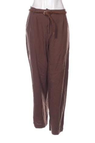 Pantaloni de femei Amisu, Mărime L, Culoare Maro, Preț 78,74 Lei, #137968301
