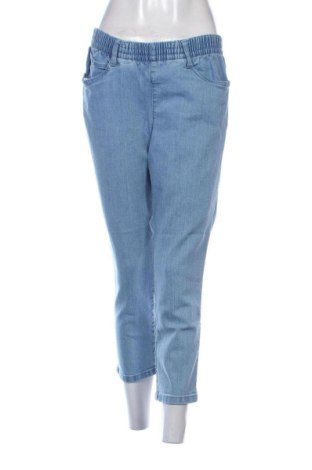 Pantaloni de femei Bon Prix, Mărime M, Culoare Albastru, Preț 69,13 Lei, #137970299