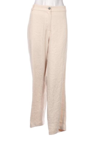 Pantaloni de femei H&M, Mărime 3XL, Culoare Bej, Preț 99,00 Lei, #137980875