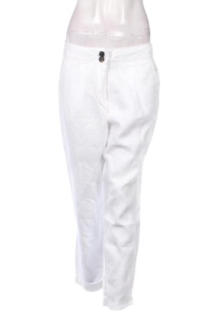 Pantaloni de femei Next, Mărime L, Culoare Alb, Preț 115,48 Lei, #137983564