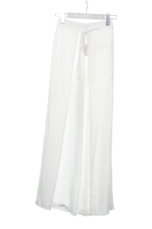 Damskie spodnie Zara, Rozmiar XS, Kolor Biały, Cena 46,57 zł, #137933256