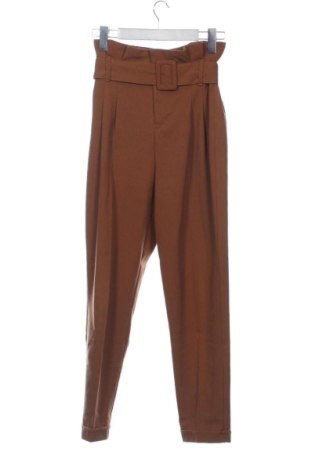 Damskie spodnie Bershka, Rozmiar XS, Kolor Brązowy, Cena 38,10 zł, #137936359