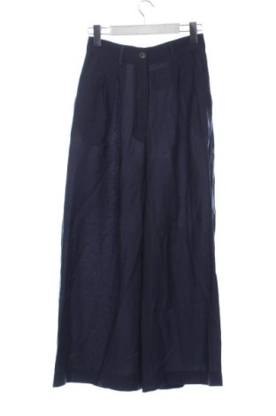 Damskie spodnie Zara, Rozmiar XS, Kolor Niebieski, Cena 76,20 zł, #137937989