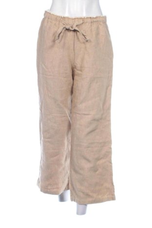 Pantaloni de femei Zara, Mărime S, Culoare Bej, Preț 89,23 Lei, #137952184
