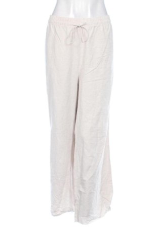 Pantaloni de femei H&M, Mărime XXL, Culoare Ecru, Preț 68,24 Lei, #137959160