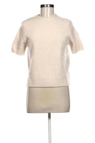 Pulover de femei Zara, Mărime M, Culoare Ecru, Preț 73,49 Lei, #137942503