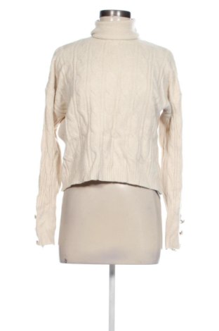 Pulover de femei Unbranded, Mărime M, Culoare Ecru, Preț 78,74 Lei, #137943539