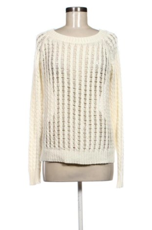Pulover de femei Clockhouse, Mărime L, Culoare Ecru, Preț 35,53 Lei, #137943696