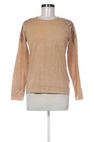 Damski sweter Unbranded, Rozmiar M, Kolor Beżowy, Cena 25,40 zł, #137944478