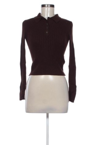 Damski sweter Zara, Rozmiar S, Kolor Brązowy, Cena 61,30 zł, #137947997