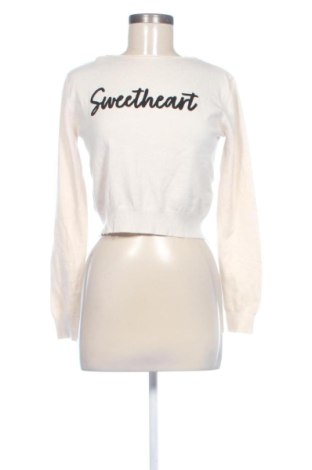Damski sweter Glo Story, Rozmiar M, Kolor ecru, Cena 29,63 zł, #137953624