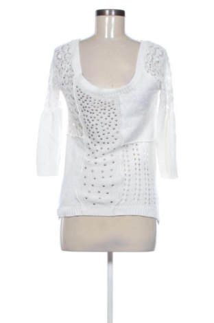 Damski sweter Mandarin, Rozmiar XS, Kolor Biały, Cena 29,63 zł, #137962958