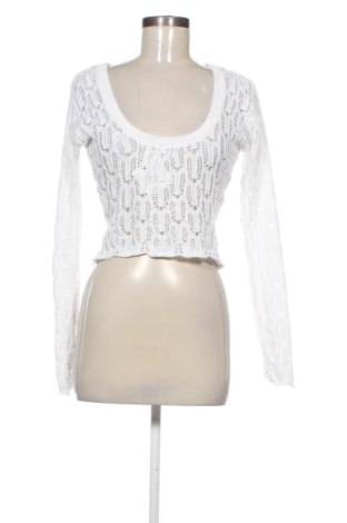 Pulover de femei Sinsay, Mărime S, Culoare Alb, Preț 42,00 Lei, #137963956