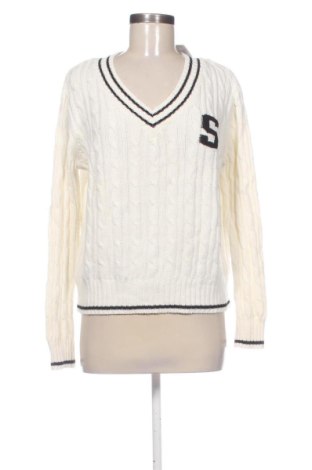 Pulover de femei SikSilk, Mărime M, Culoare Ecru, Preț 245,76 Lei, #137969701