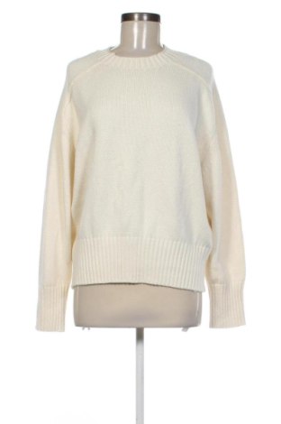Pulover de femei Zara, Mărime L, Culoare Ecru, Preț 196,32 Lei, #137971371