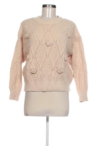 Pulover de femei Unbranded, Mărime M, Culoare Bej, Preț 78,74 Lei, #137971840