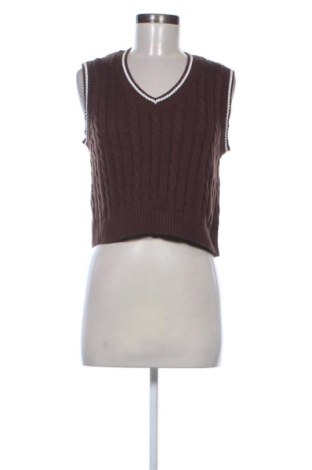 Damski sweter Pull&Bear, Rozmiar S, Kolor Brązowy, Cena 27,42 zł, #137985242