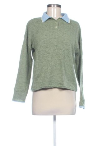 Damski sweter Zara, Rozmiar M, Kolor Zielony, Cena 97,59 zł, #137990363