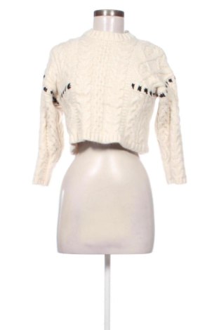 Dámský svetr Pull&Bear, Velikost XS, Barva Krémová, Cena  347,00 Kč, #137992774