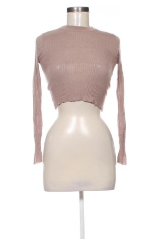 Damski sweter Zara, Rozmiar S, Kolor Popielaty róż, Cena 59,27 zł, #137919042
