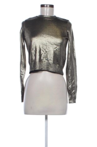 Damski sweter Zara, Rozmiar S, Kolor Złocisty, Cena 59,27 zł, #137932048
