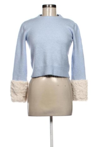 Дамски пуловер Zara, Размер S, Цвят Син, Цена 31,13 €, #137954844