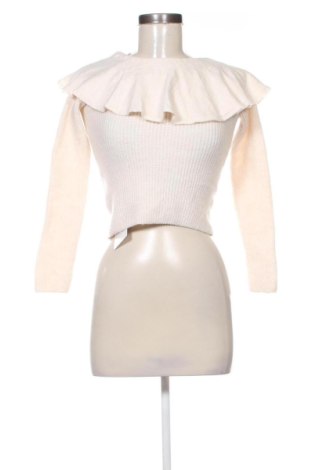 Pulover de femei Unbranded, Mărime S, Culoare Ecru, Preț 36,74 Lei, #137964984
