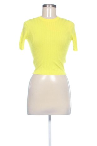 Дамски пуловер Zara, Размер S, Цвят Жълт, Цена 14,00 €, #137980136