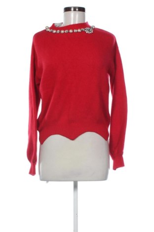 Damski sweter M&V, Rozmiar S, Kolor Czerwony, Cena 67,74 zł, #137982082