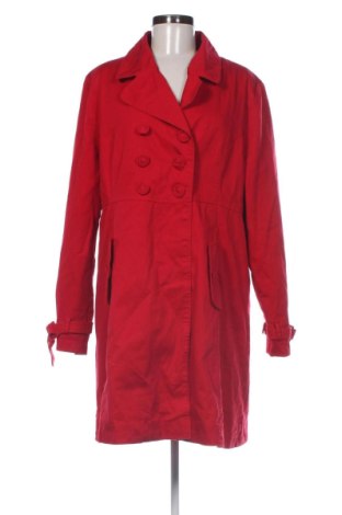 Trench de femei KappAhl, Mărime XXL, Culoare Roșu, Preț 146,97 Lei, #137950177