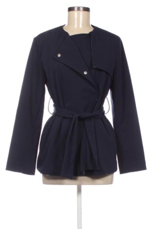 Damen Trenchcoat Stefanel, Größe M, Farbe Blau, Preis 115,83 €, #137991336