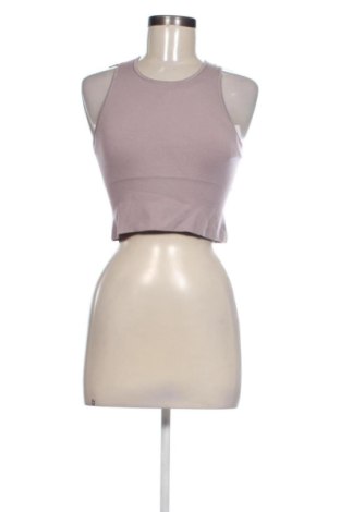 Damski sportowy top H&M, Rozmiar M, Kolor Popielaty róż, Cena 33,87 zł, #137969493