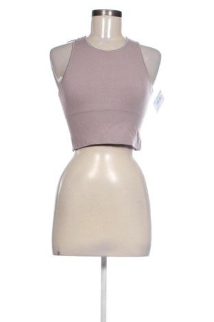 Damski sportowy top H&M, Rozmiar M, Kolor Popielaty róż, Cena 33,87 zł, #137969508