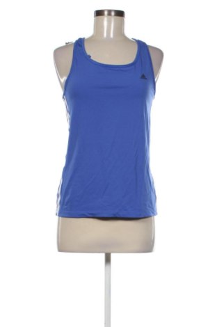 Damen Sporttop Adidas, Größe M, Farbe Blau, Preis 22,00 €, #137942419