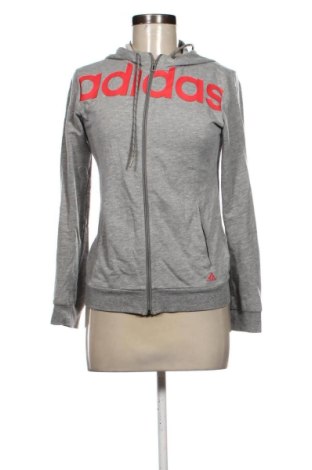 Γυναικείο φούτερ Adidas, Μέγεθος S, Χρώμα Γκρί, Τιμή 36,46 €, #137946291