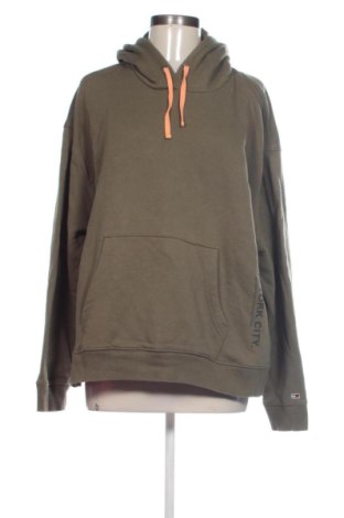 Dámska mikina  Tommy Jeans, Veľkosť XL, Farba Zelená, Cena  50,00 €, #137951622
