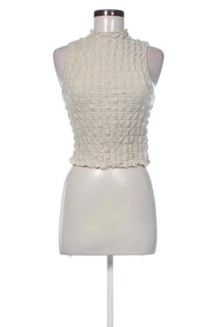 Damski top Pull&Bear, Rozmiar S, Kolor ecru, Cena 46,57 zł, #137950676