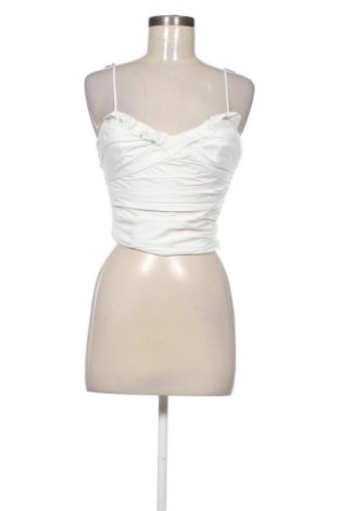 Top de femei Zara, Mărime S, Culoare Alb, Preț 57,74 Lei, #137957948