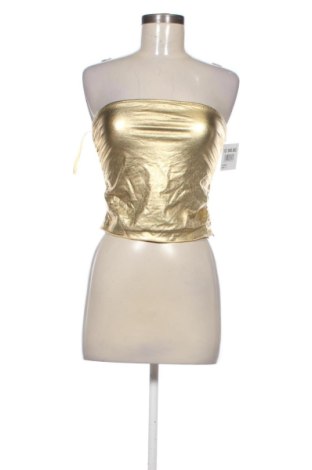 Top de femei SHEIN, Mărime S, Culoare Auriu, Preț 52,49 Lei, #137958953