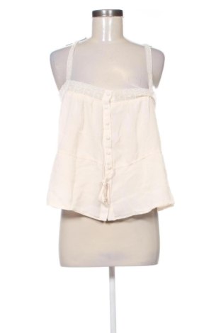 Дамски топ Zara, Размер M, Цвят Екрю, Цена 21,00 €, #137969810