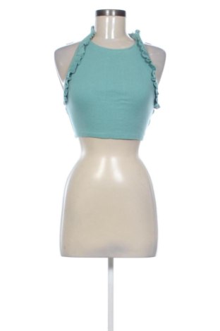 Top de femei Zara, Mărime M, Culoare Verde, Preț 73,15 Lei, #137988780