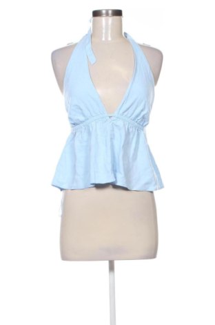 Damski top Bershka, Rozmiar M, Kolor Niebieski, Cena 43,55 zł, #137919209