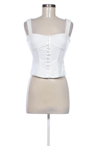 Top de femei Zara, Mărime S, Culoare Alb, Preț 57,00 Lei, #137943584