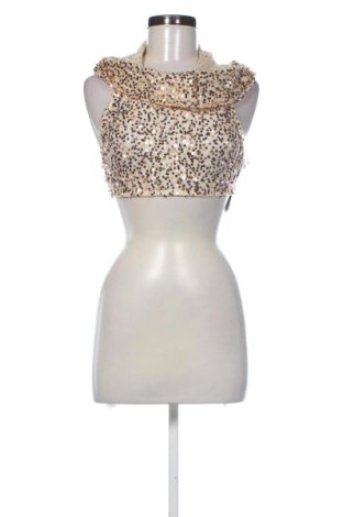 Top de femei Unbranded, Mărime S, Culoare Auriu, Preț 52,49 Lei, #137962685